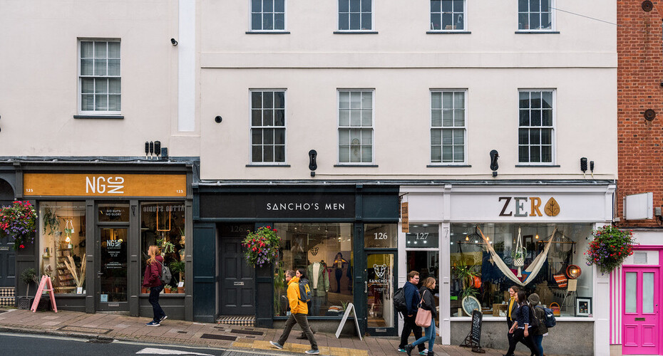 Fore Street shops