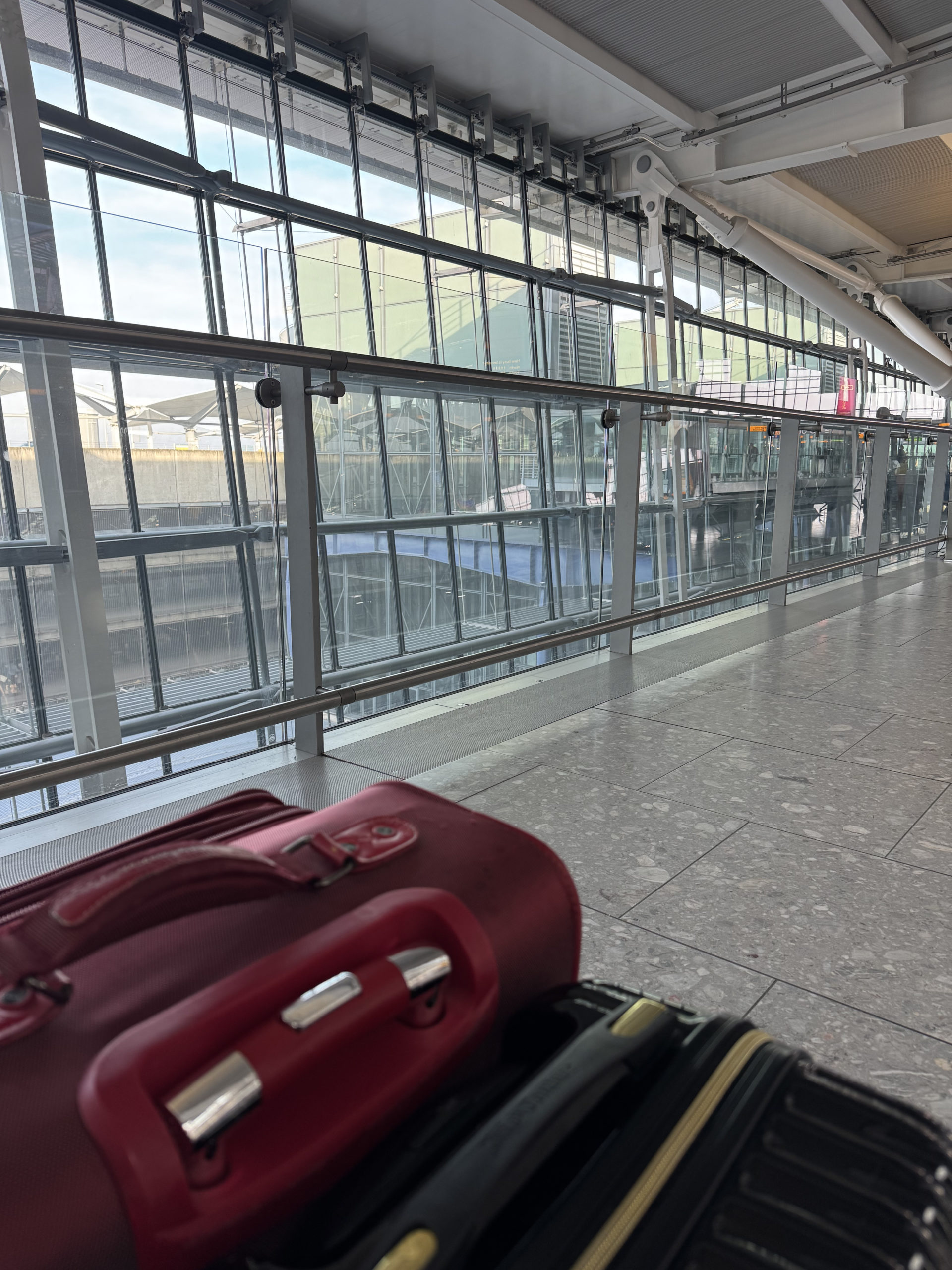 A picture of suitcases representing packing