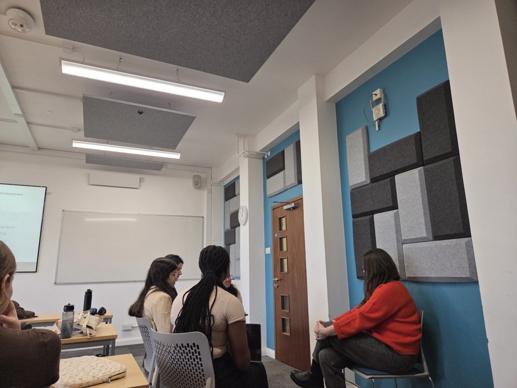 Simulation sessions - students were asked to enact as therapists
