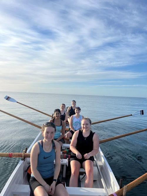 U25 crew picture in the boat